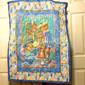 Handmade Baby Quilt 43.5in x 34in NWOT